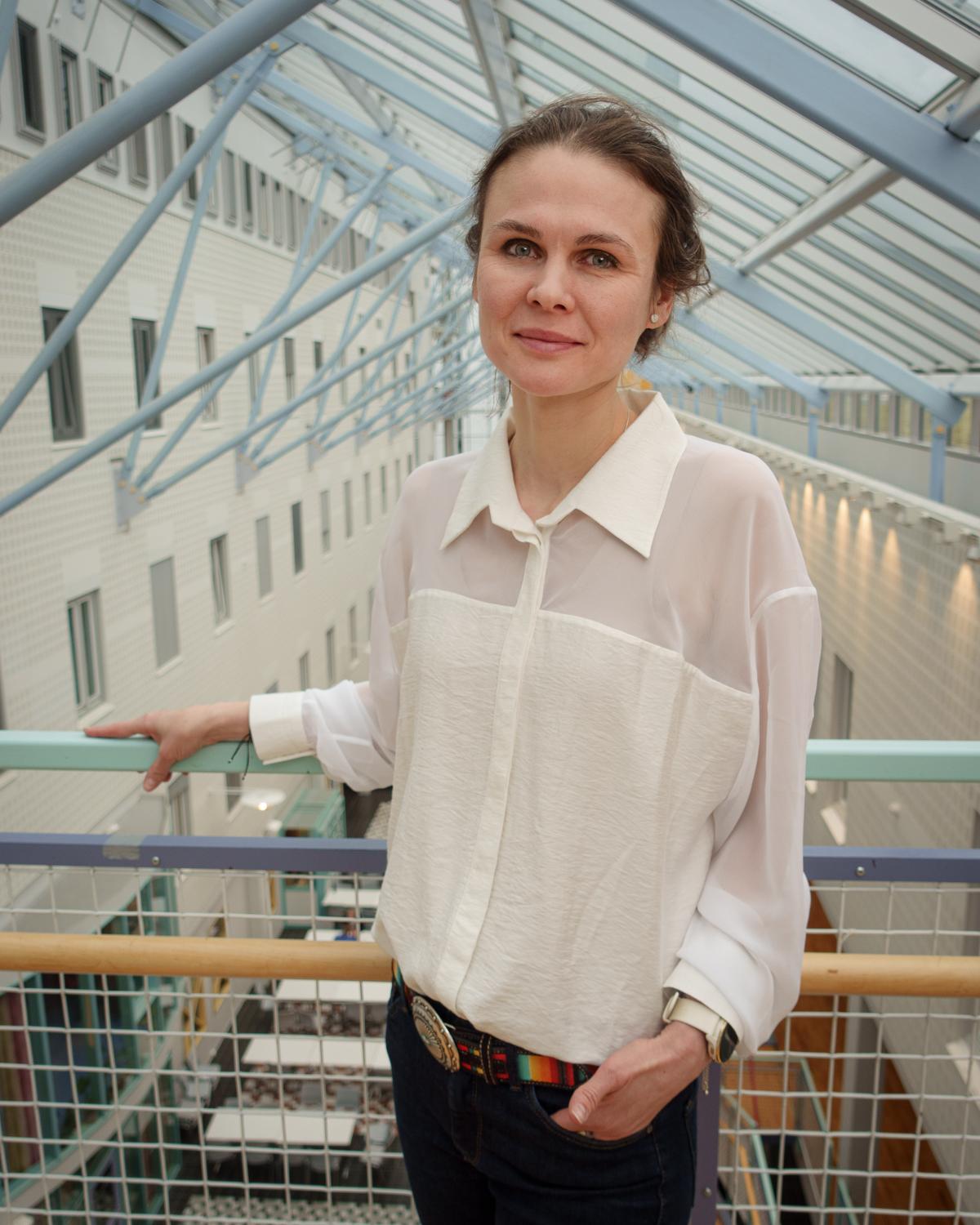 Veronika K. Pettersen, f&oslash;rsteamanuensis ved UiT Norges arktiske universitet, leder studien om spedbarns tarmhelse.